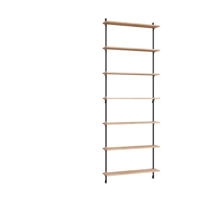 Moebe wall shelving ws.230.1 - Eiche-schwarz - MOEBE