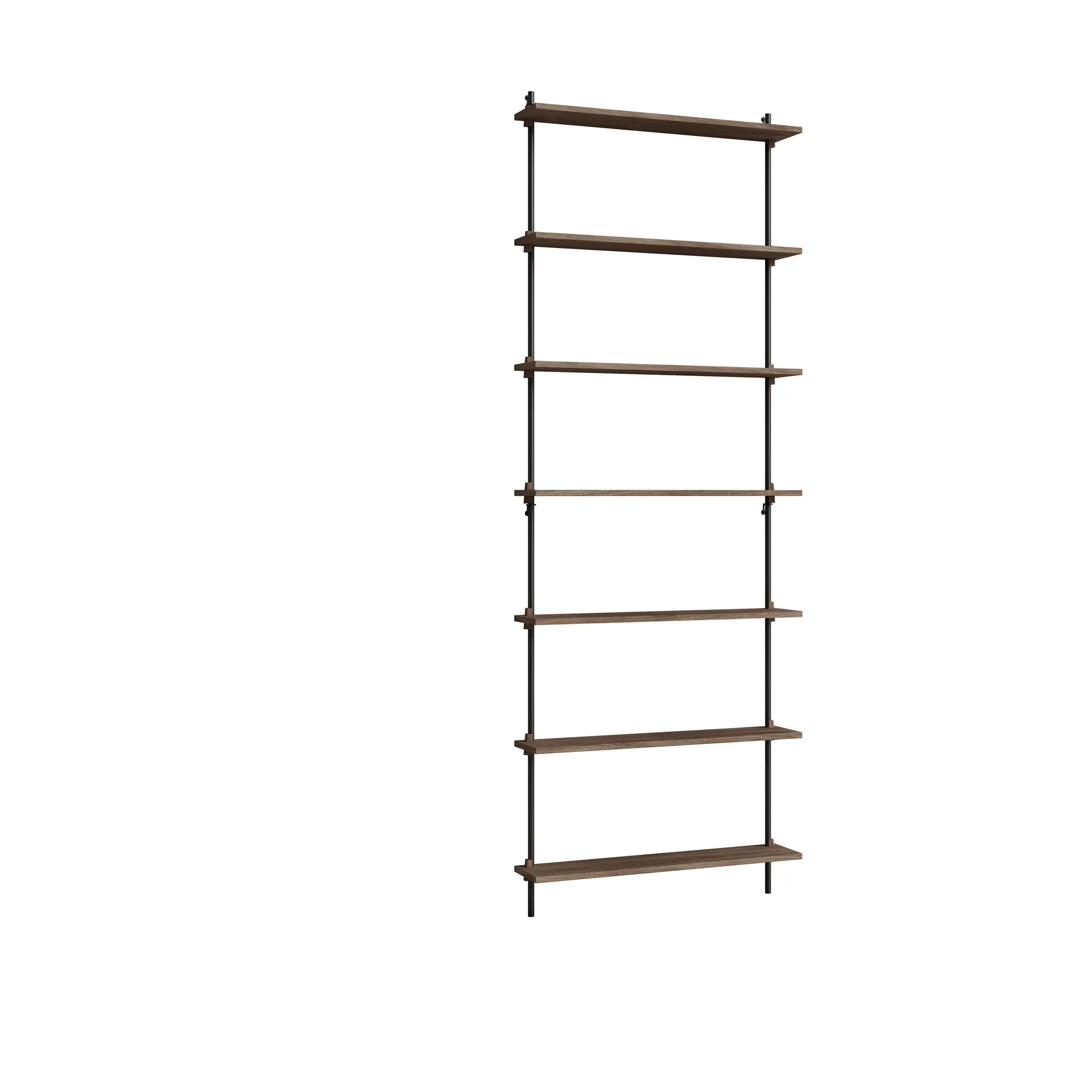 Moebe wall shelving ws.230.1, Räuchereiche-schwarz MOEBE