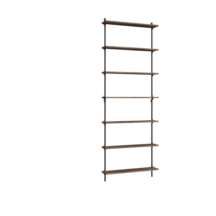 Moebe wall shelving ws.230.1 - Räuchereiche-schwarz - MOEBE