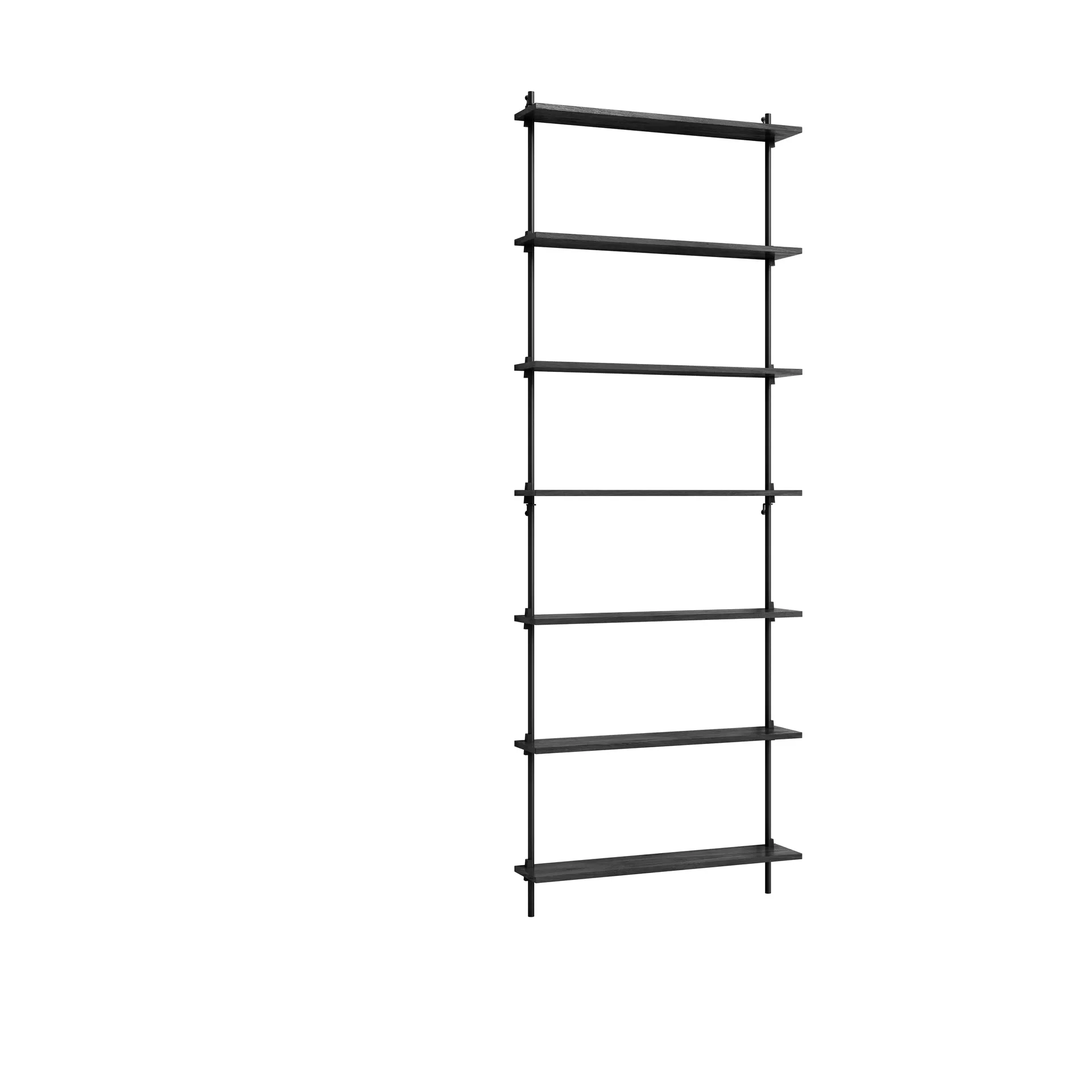 Moebe wall shelving ws.230.1, Schwarz MOEBE