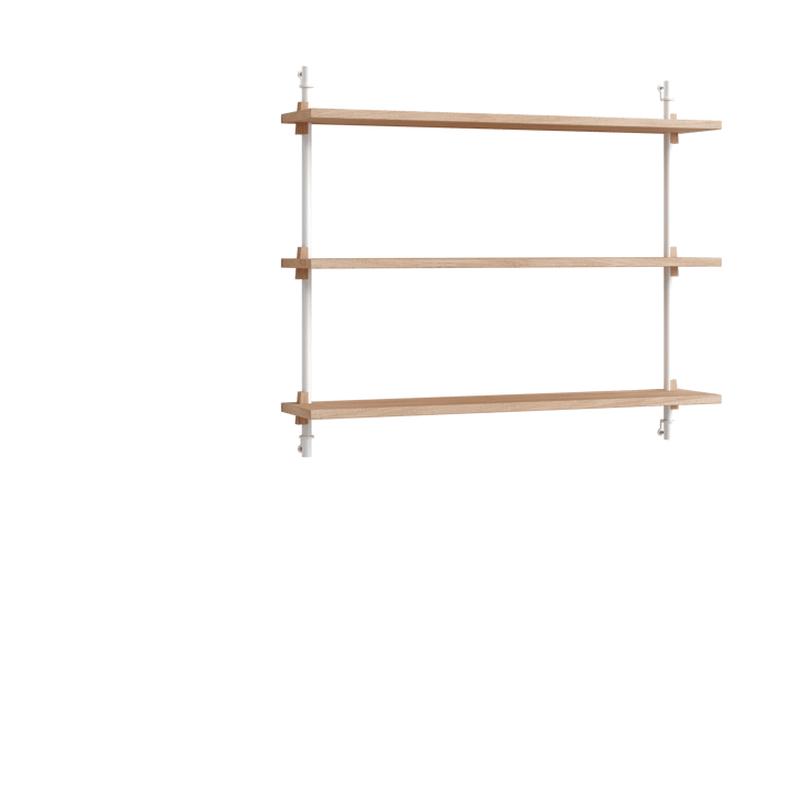 Moebe wall shelving ws.65.1 - Eiche-weiß - MOEBE