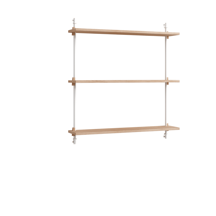 Moebe wall shelving ws.85.1 - Eiche-weiß - MOEBE