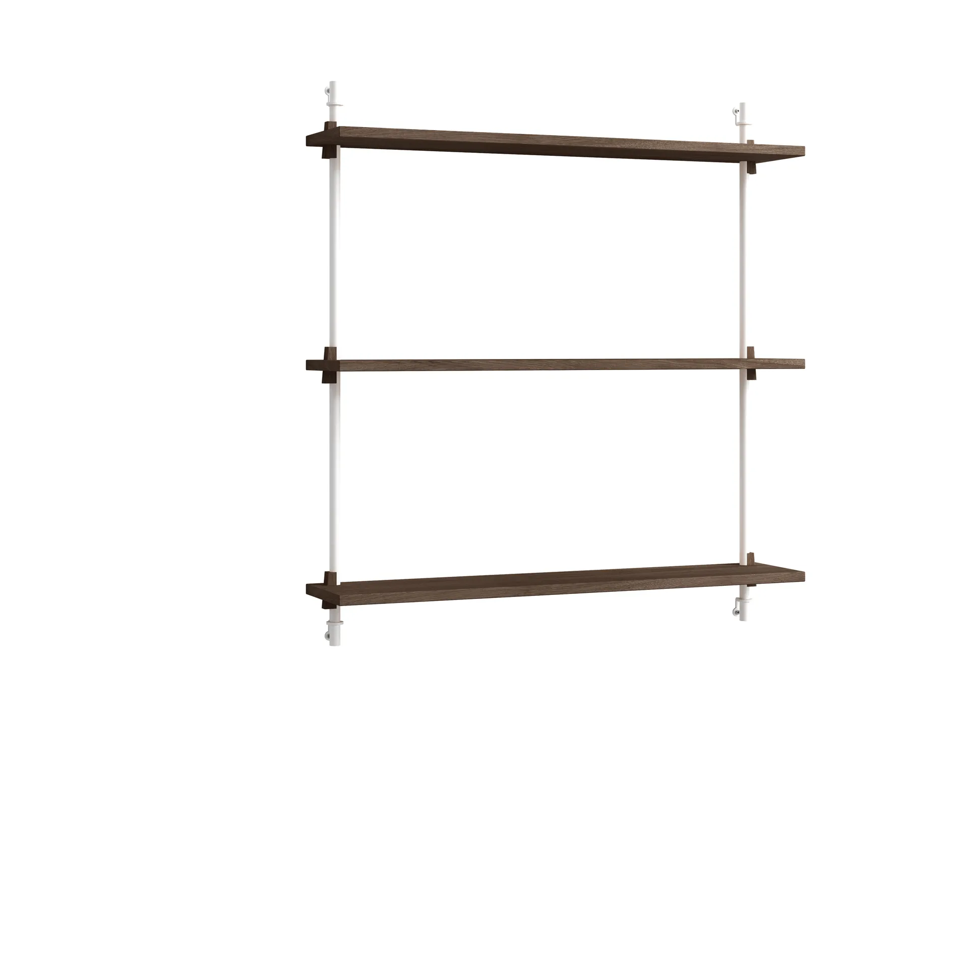 Moebe wall shelving ws.85.1, Räuchereiche-weiß MOEBE