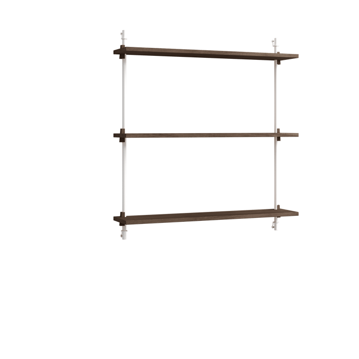 Moebe wall shelving ws.85.1 - Räuchereiche-weiß - MOEBE