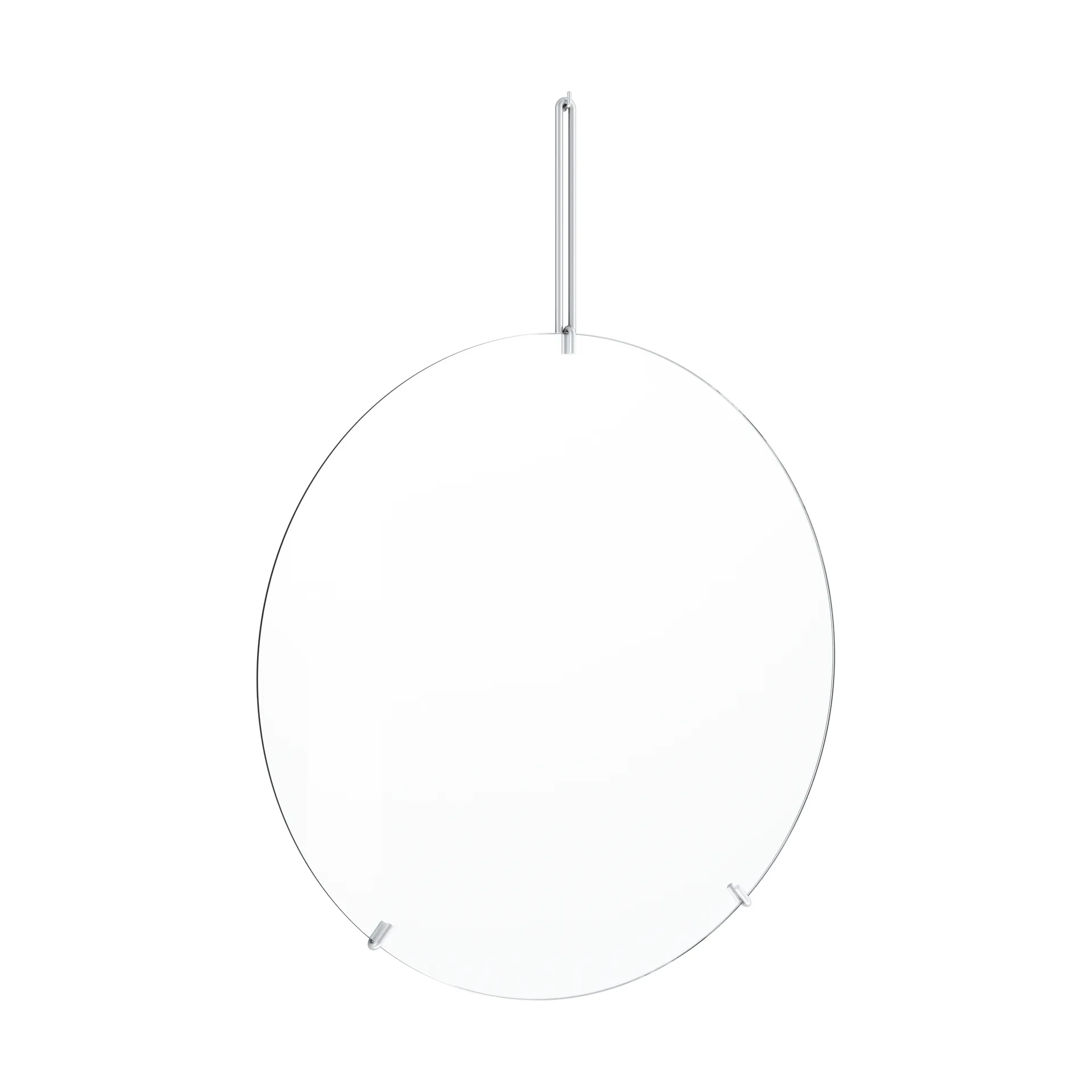 Moebe Wandspegel Ø70 cm, Stainless steel MOEBE