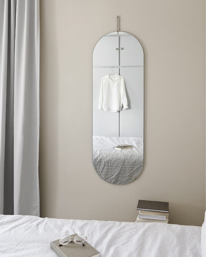 Moebe Wandspiegel 133 cm, Stainless steel MOEBE