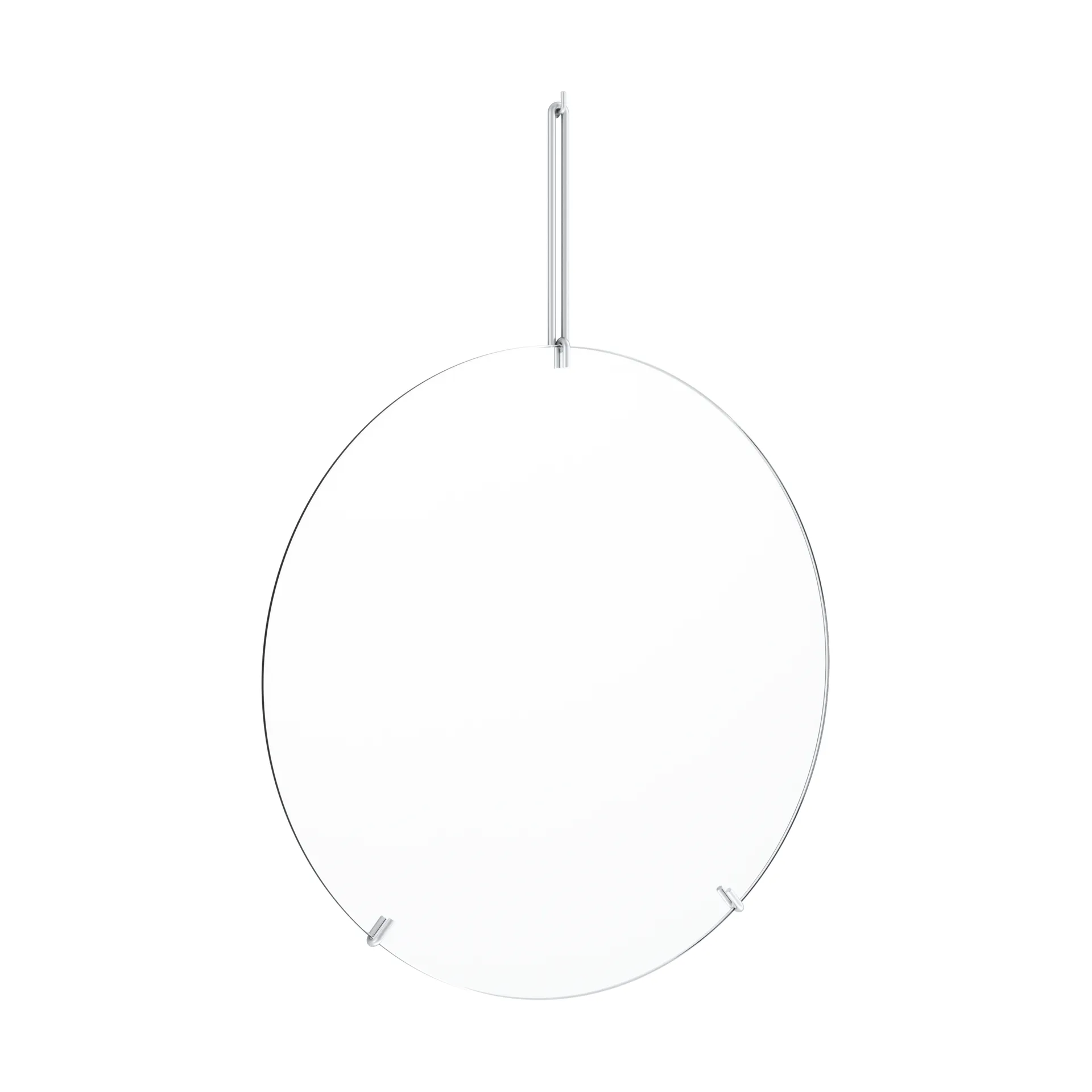 Moebe Wandspiegel Ø50 cm, Stainless steel MOEBE