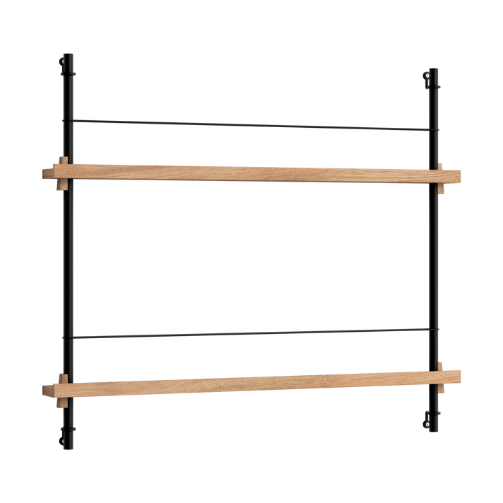 Moebe Zeitungsständer - Oak-black - MOEBE