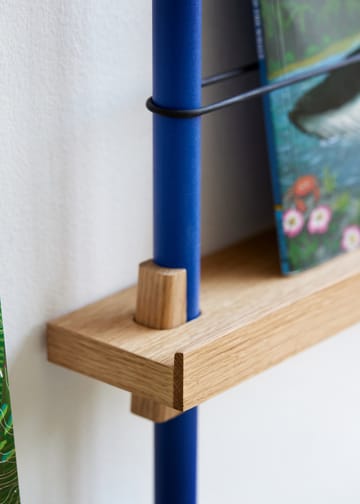 Moebe Zeitungsständer - Oak-blue - MOEBE