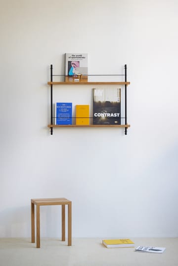 Moebe Zeitungsständer - Oak-blue - MOEBE