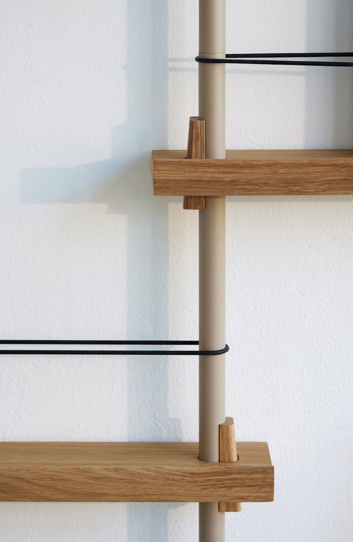 Moebe Zeitungsständer, Oak-grey MOEBE