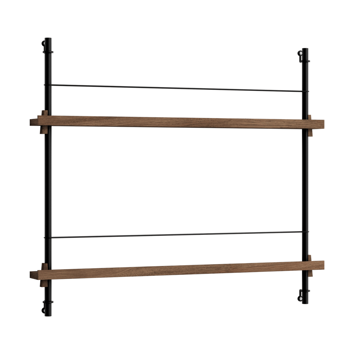 MOEBE Moebe Zeitungsständer Smoked oak-black