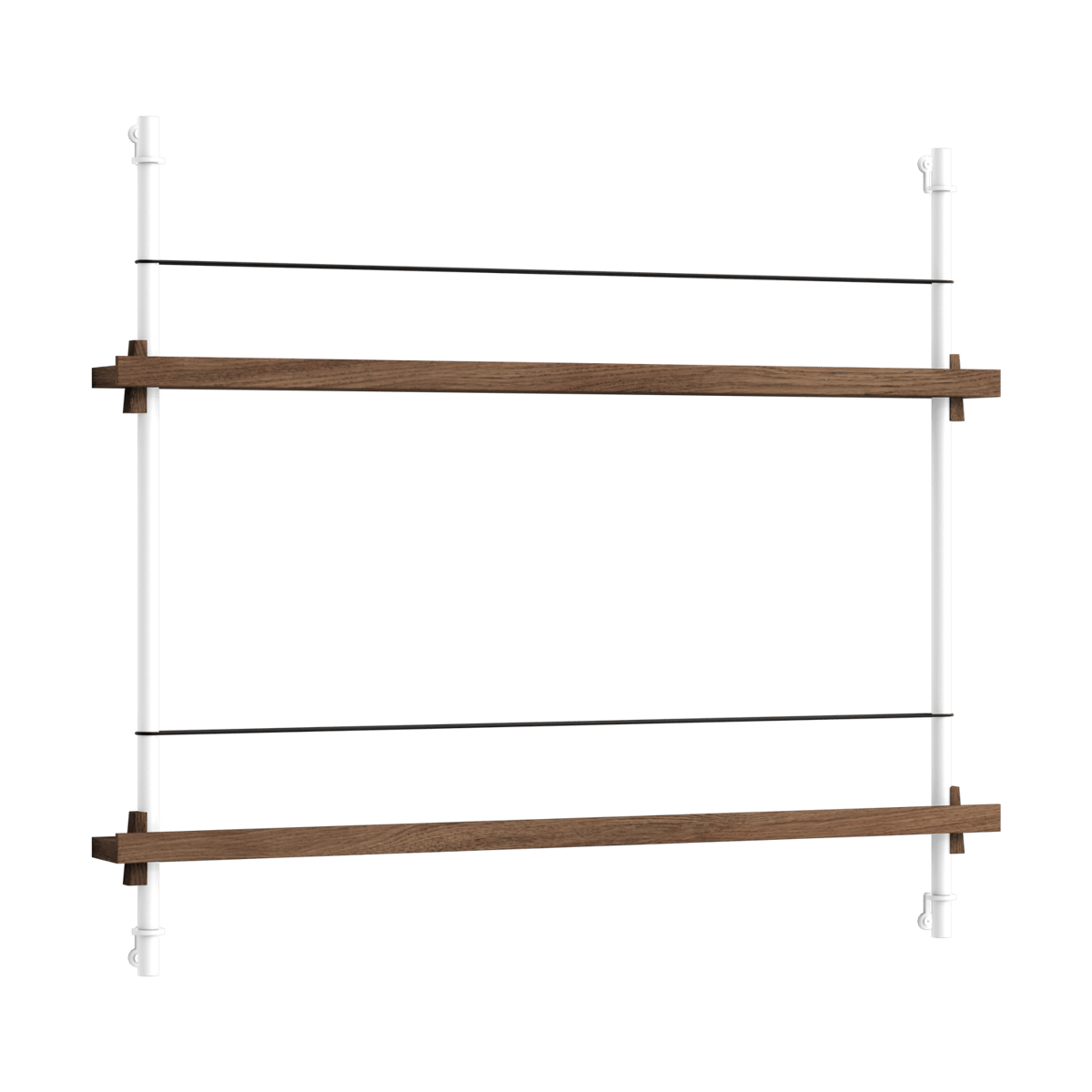 MOEBE Moebe Zeitungsständer Smoked oak-white