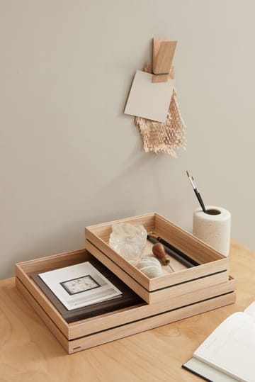 Organise Aufbewahrungsbox 25 x 34 cm - Wood - MOEBE