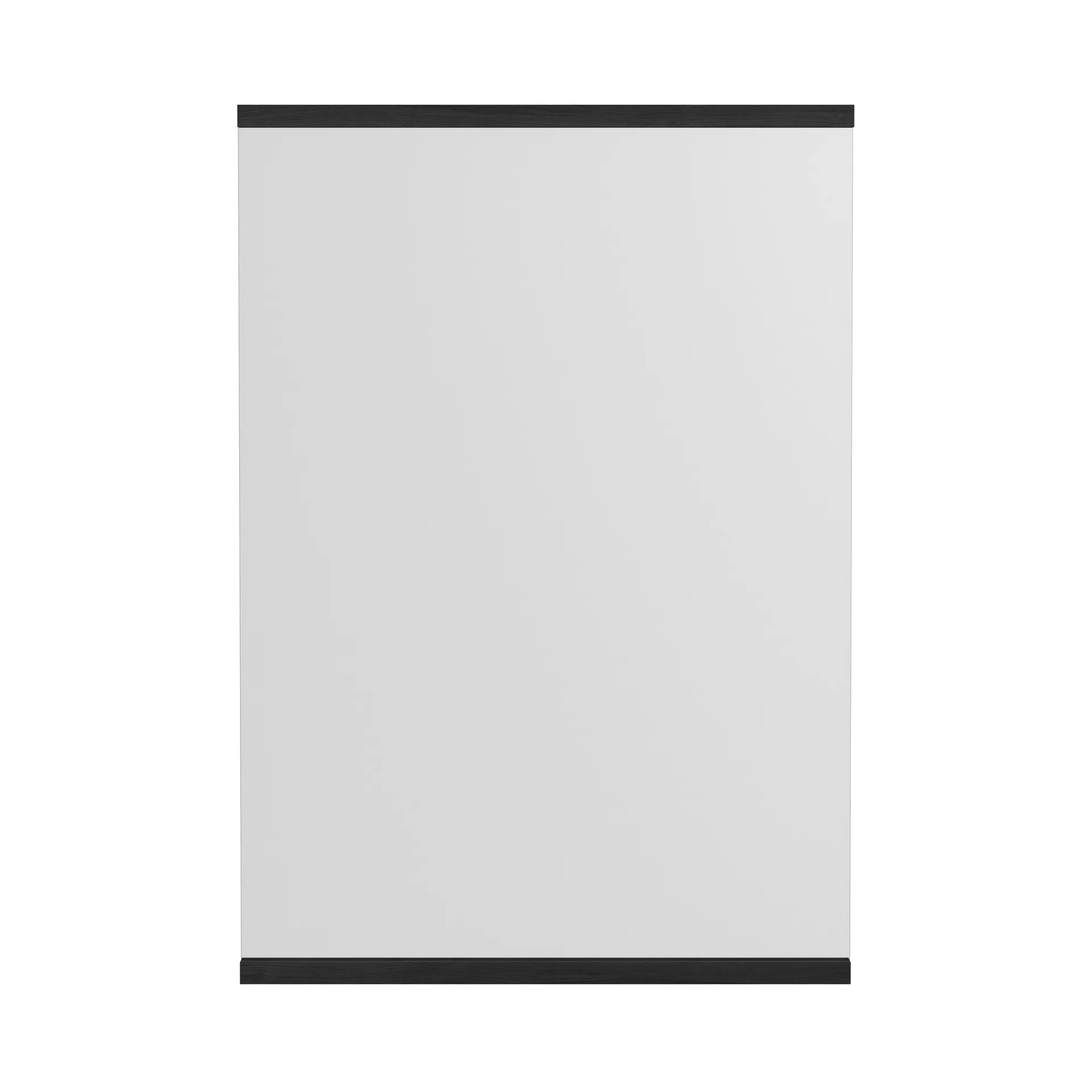 Rektangulär Wandspiegel 50 x 70 cm, Black MOEBE