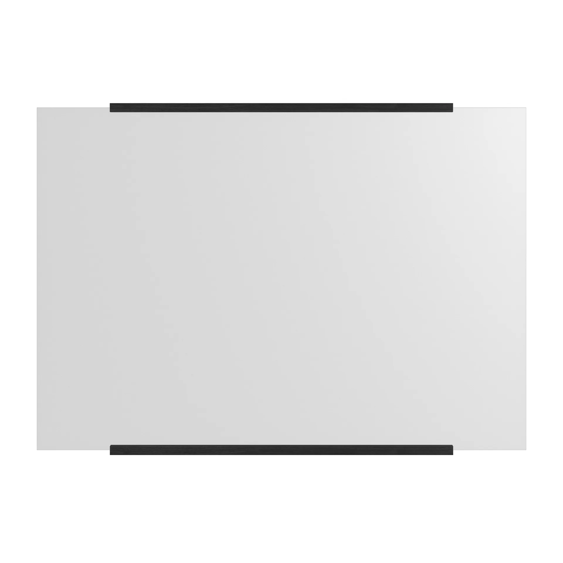 Rektangulär Wandspiegel 70 x 100 cm, Black MOEBE