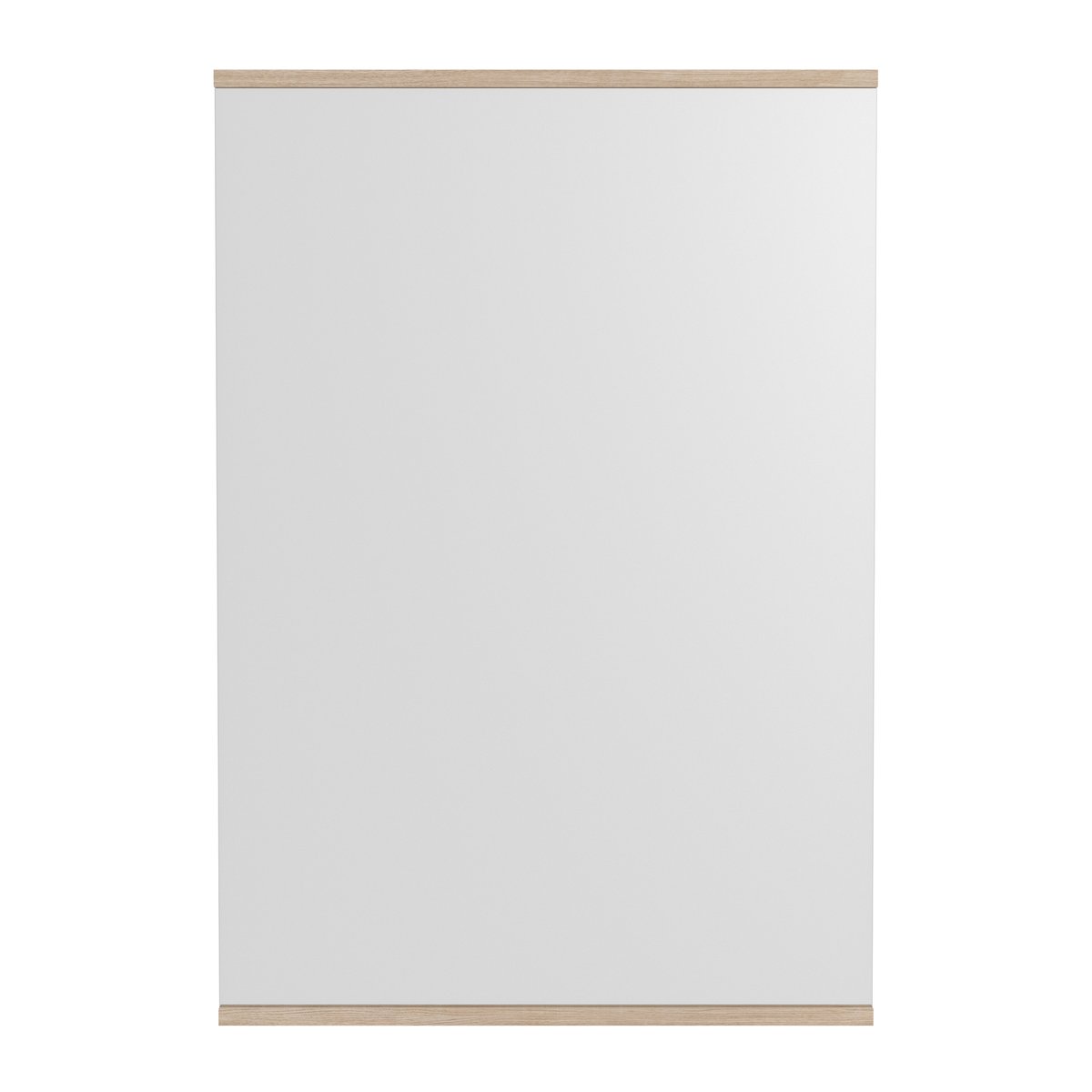 MOEBE Rektangulär Wandspiegel 70 x 100 cm Oak | Skandinavisches Design | Wandspiegel | Braun