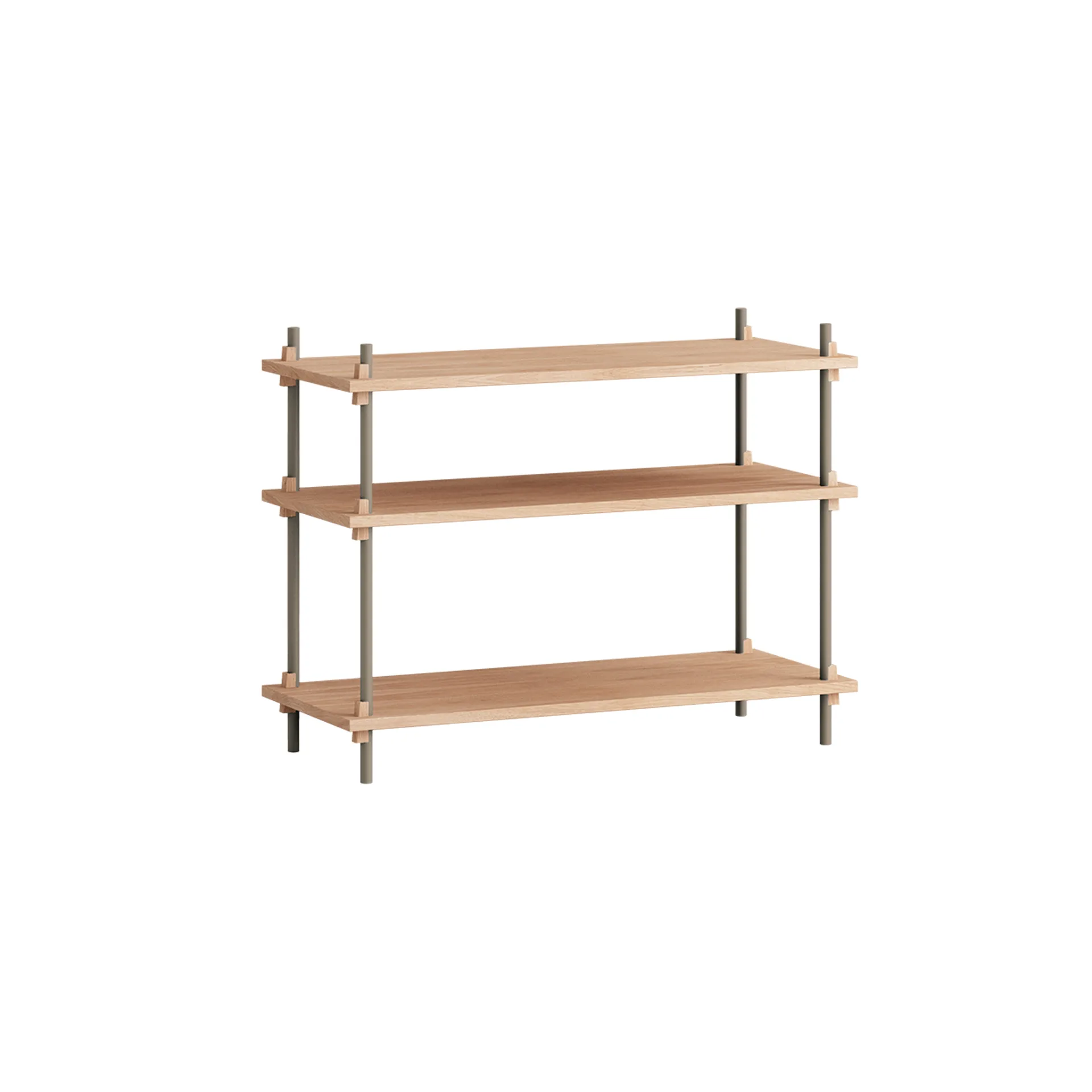 Shelving System Classic Regal, Eiche-warm grey, 86x65x35 cm, S.65.1.A MOEBE