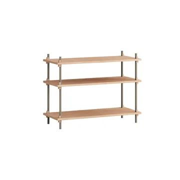Shelving System Classic Regal - Eiche-warm grey, 86x65x35 cm, S.65.1.A - MOEBE