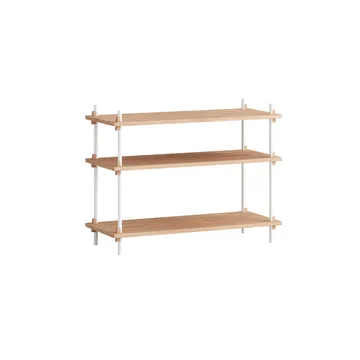 Shelving System Classic Regal - Eiche-white, 86x65x35 cm, S.65.1.A - MOEBE