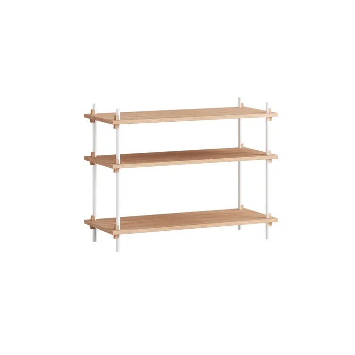 Shelving System Classic Regal - Eiche-white, 86x65x35 cm, S.65.1.A - MOEBE