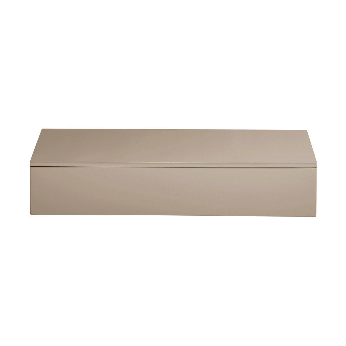 Mojoo Lux lackierte Aufbewahrungsbox 38x19x7 cm Fawn