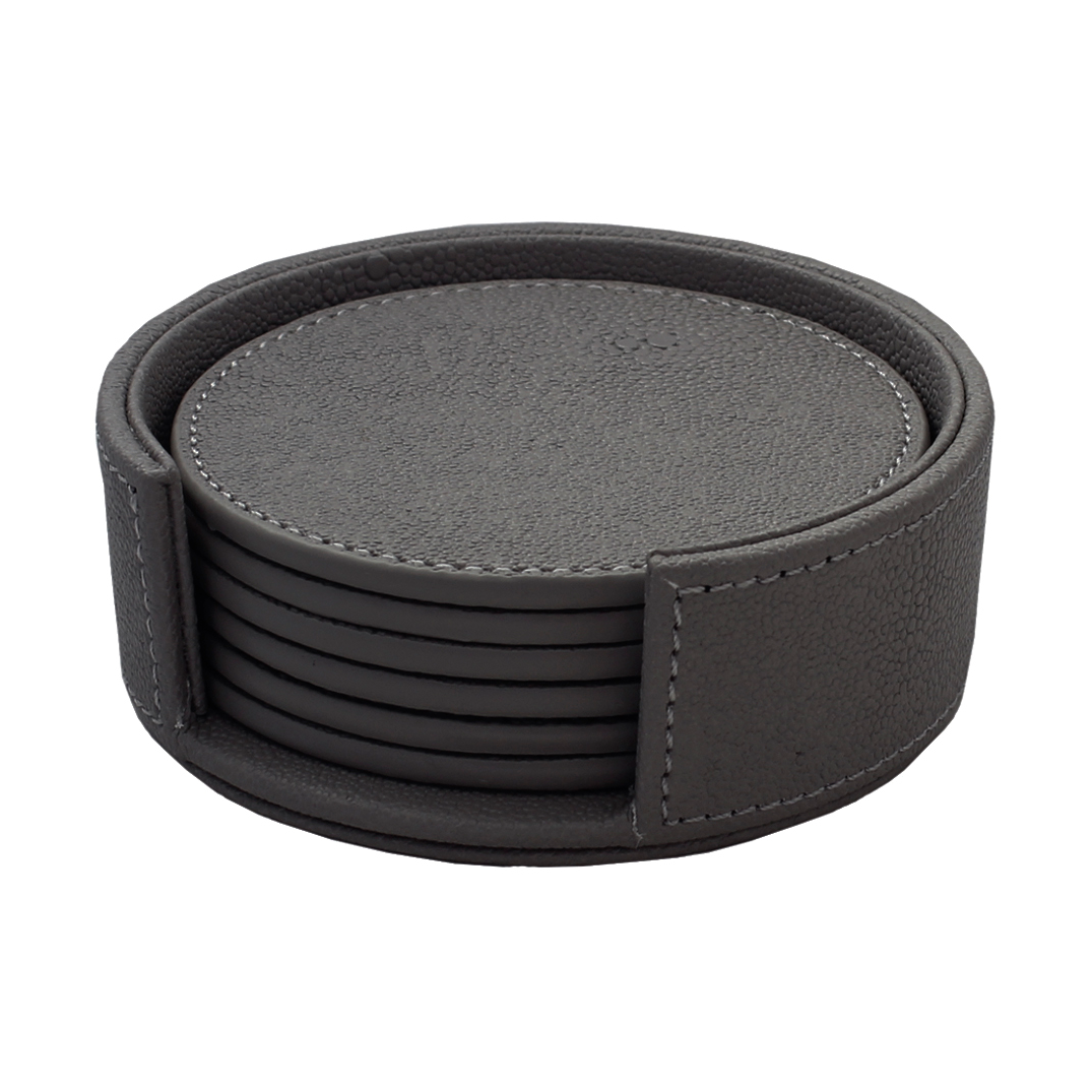 Mojoo Sting Glasuntersetzer Ø12 cm 6er-Pack Black