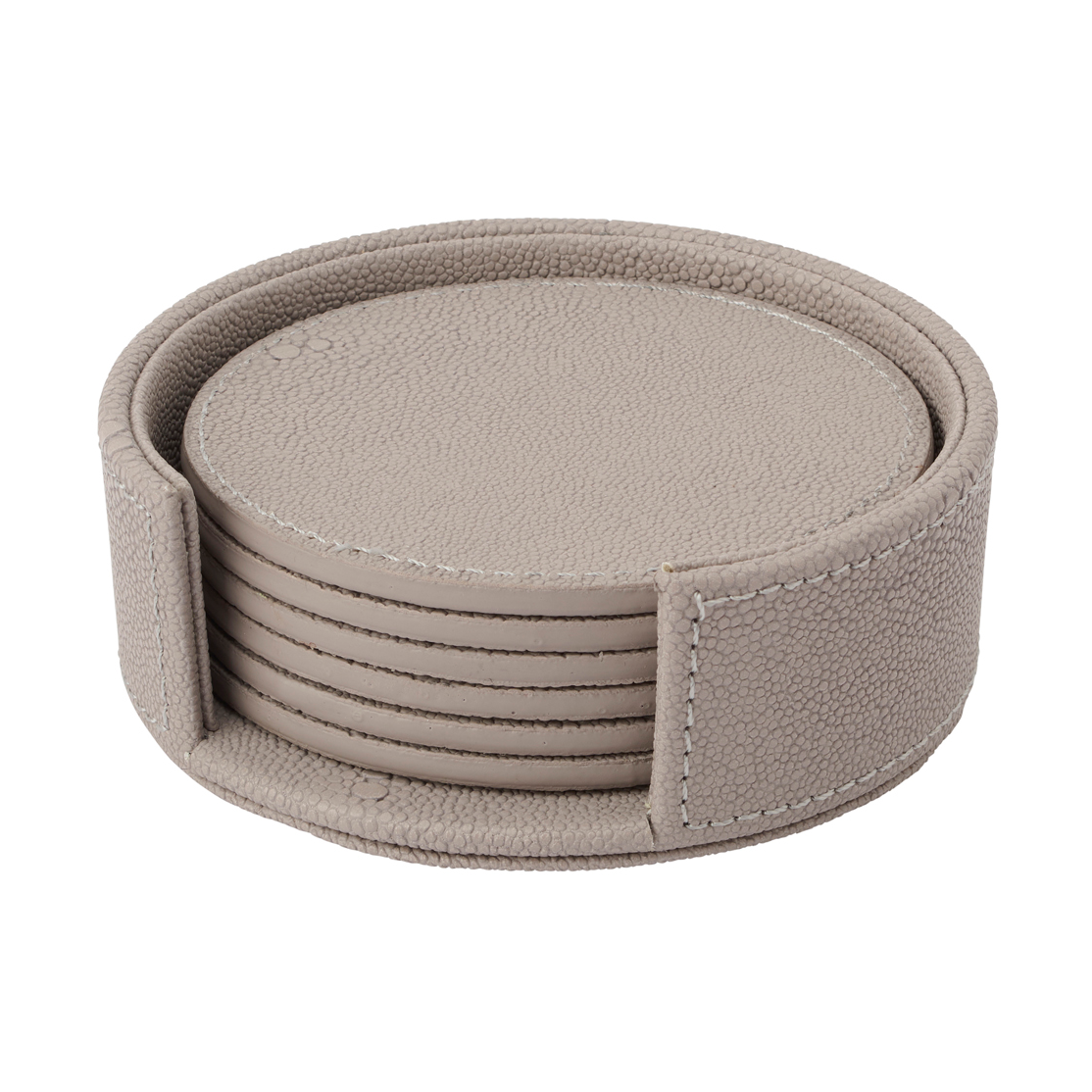 Mojoo Sting Glasuntersetzer Ø12 cm 6er-Pack Fawn