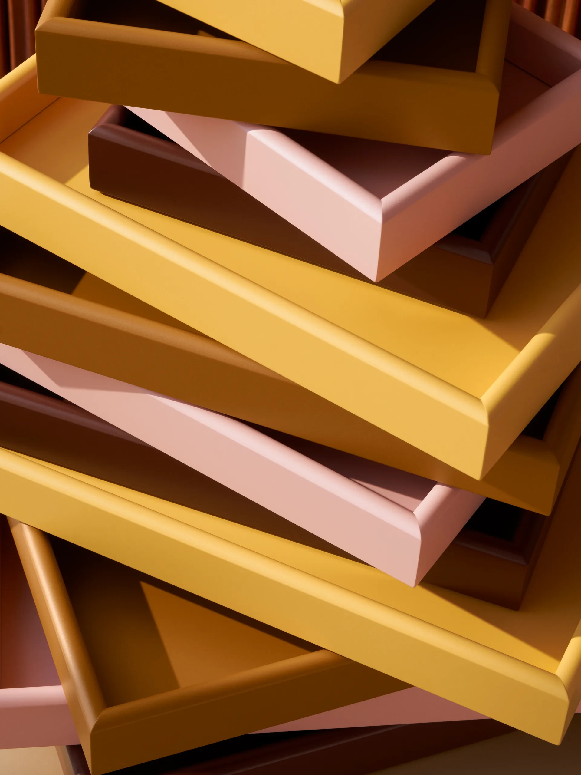 Arrange Tablett groß 35,3x44,1 cm, Acacia Montana