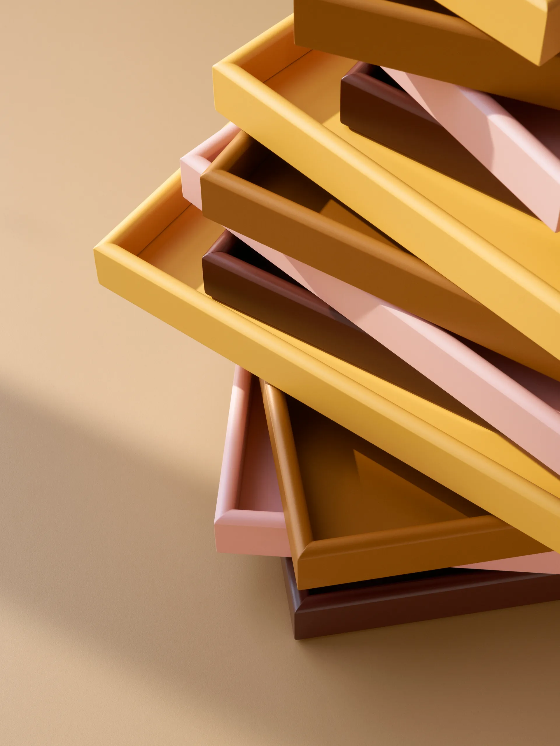 Arrange Tablett groß 35,3x44,1 cm, Masala Montana