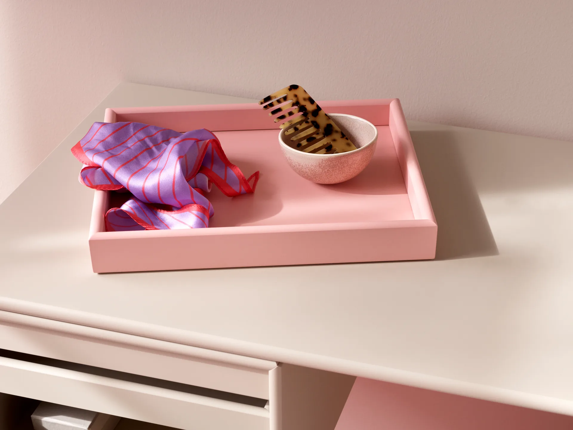 Arrange Tablett groß 35,3x44,1 cm, Ruby Montana