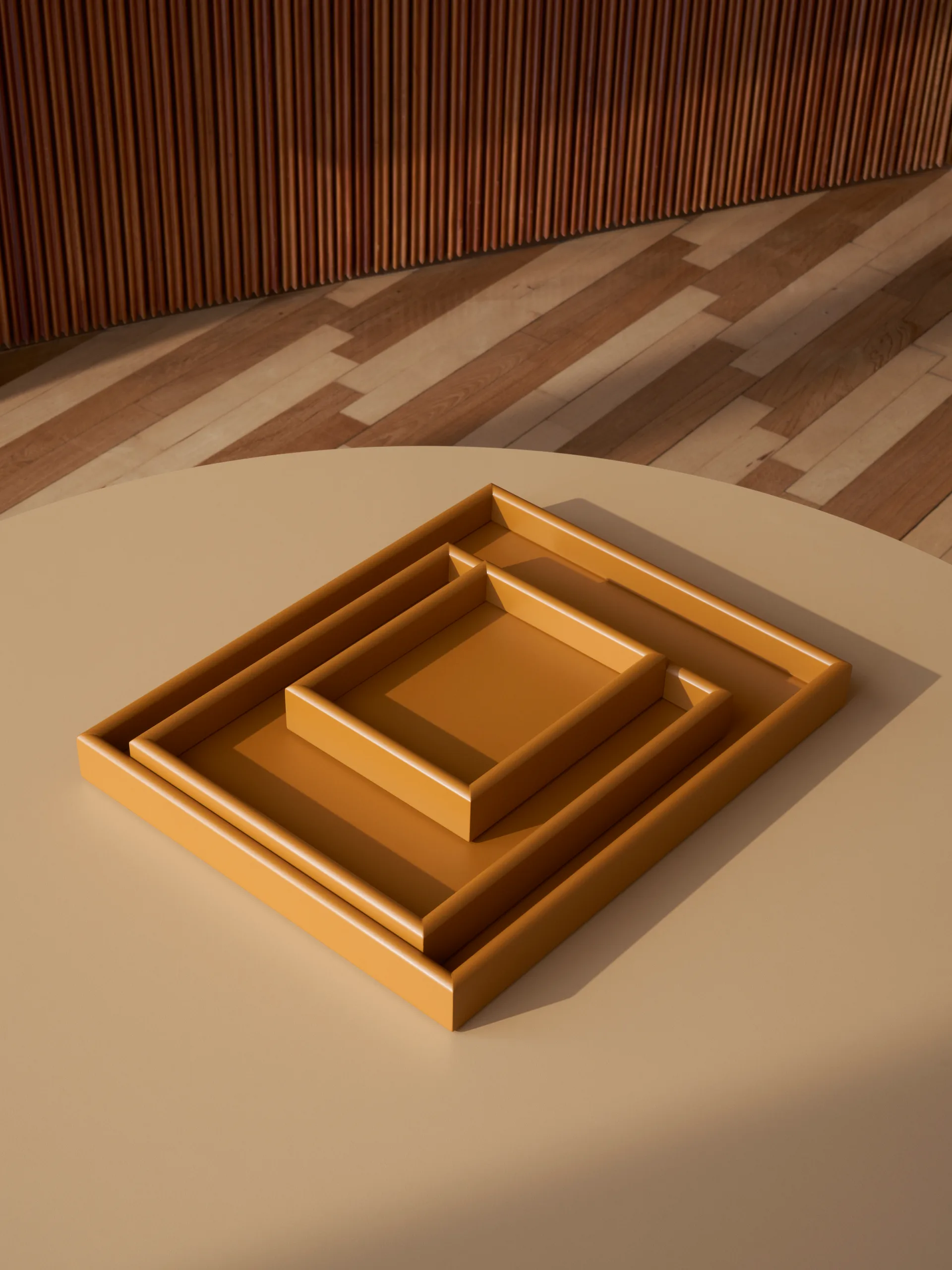 Arrange Tablett klein 17,3x21,4 cm, Amber Montana