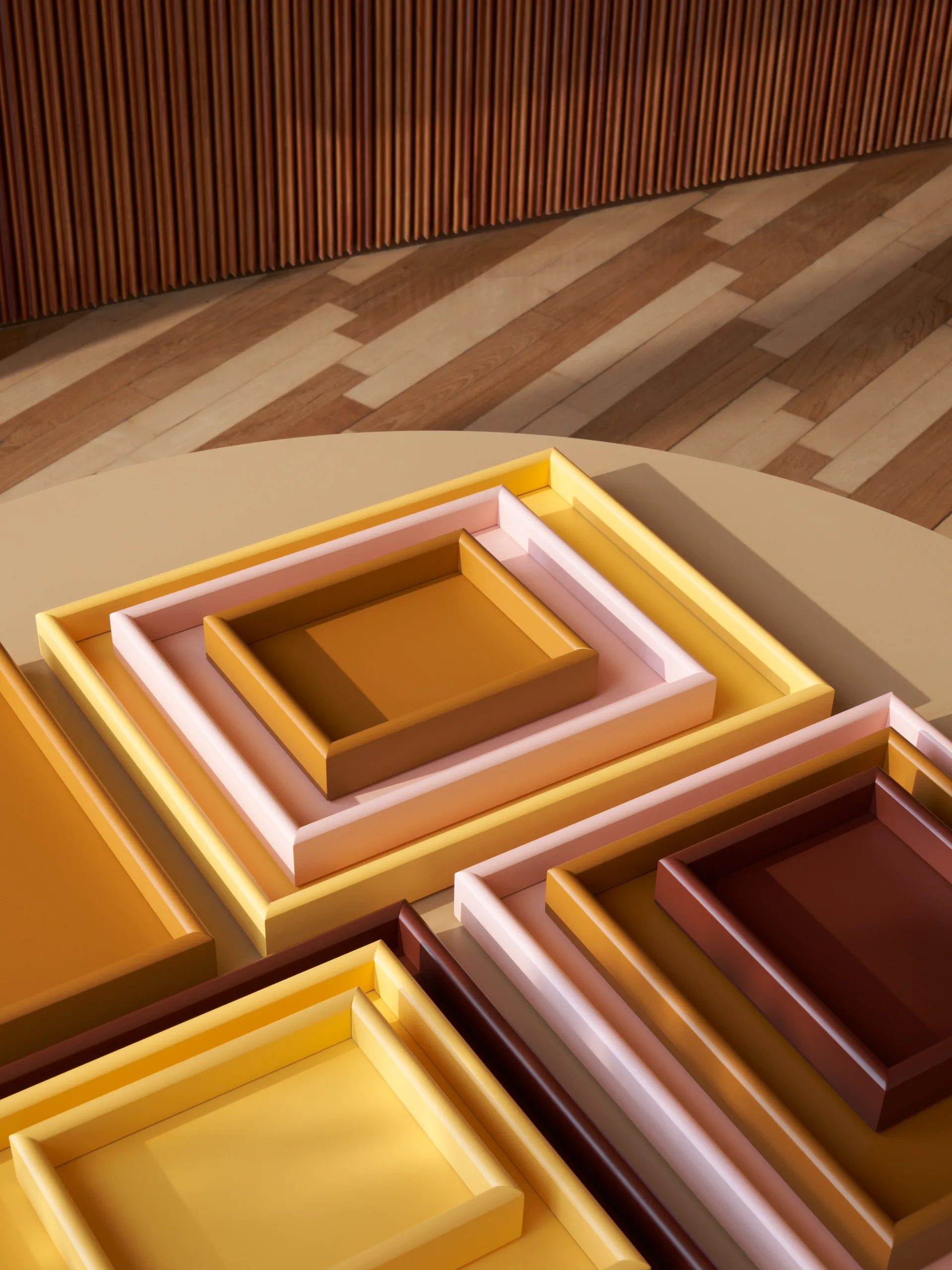 Arrange Tablett klein 17,3x21,4 cm, Masala Montana