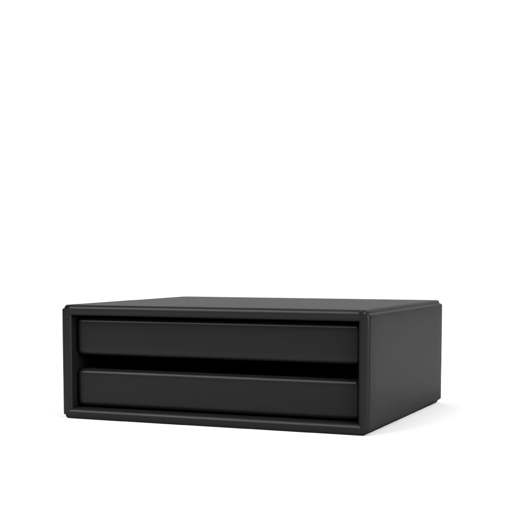 Montana CLASSIFY organizer 30 x 35,4cm Black 05 | Skandinavisches Design | Aufbewahrungskörbe | Schwarz