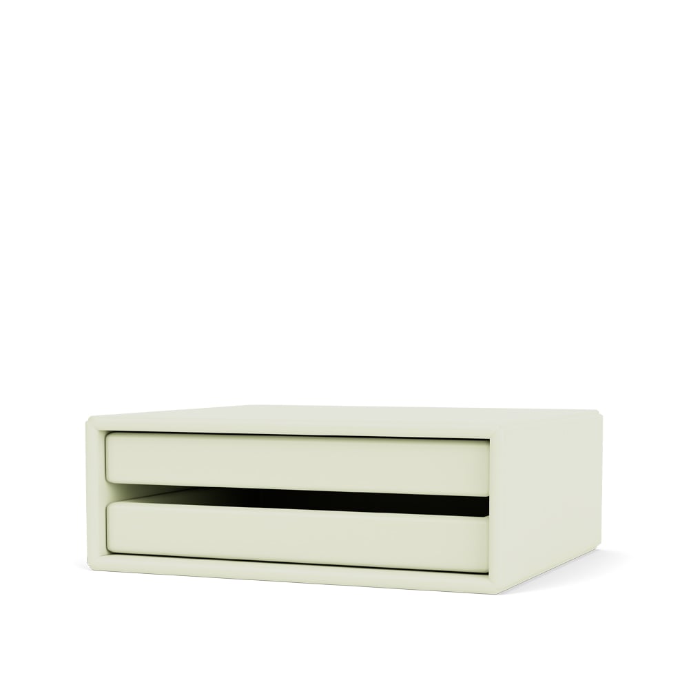 Montana CLASSIFY organizer 30 x 35,4cm Pomelo 140 | Skandinavisches Design | Aufbewahrungskörbe | Grün