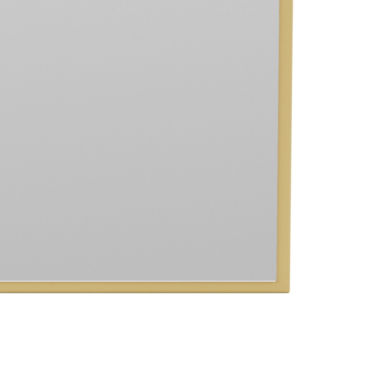 Montana Colour Frame Spiegel 46,8x46,8 cm Cumin | Skandinavisches Design | Wandspiegel | Gelb