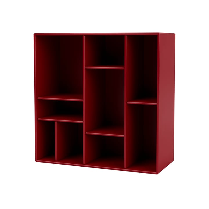 COMPILE dekoratives Wandregal 69,6 x 69,6cm - Beetroot 165 - Montana