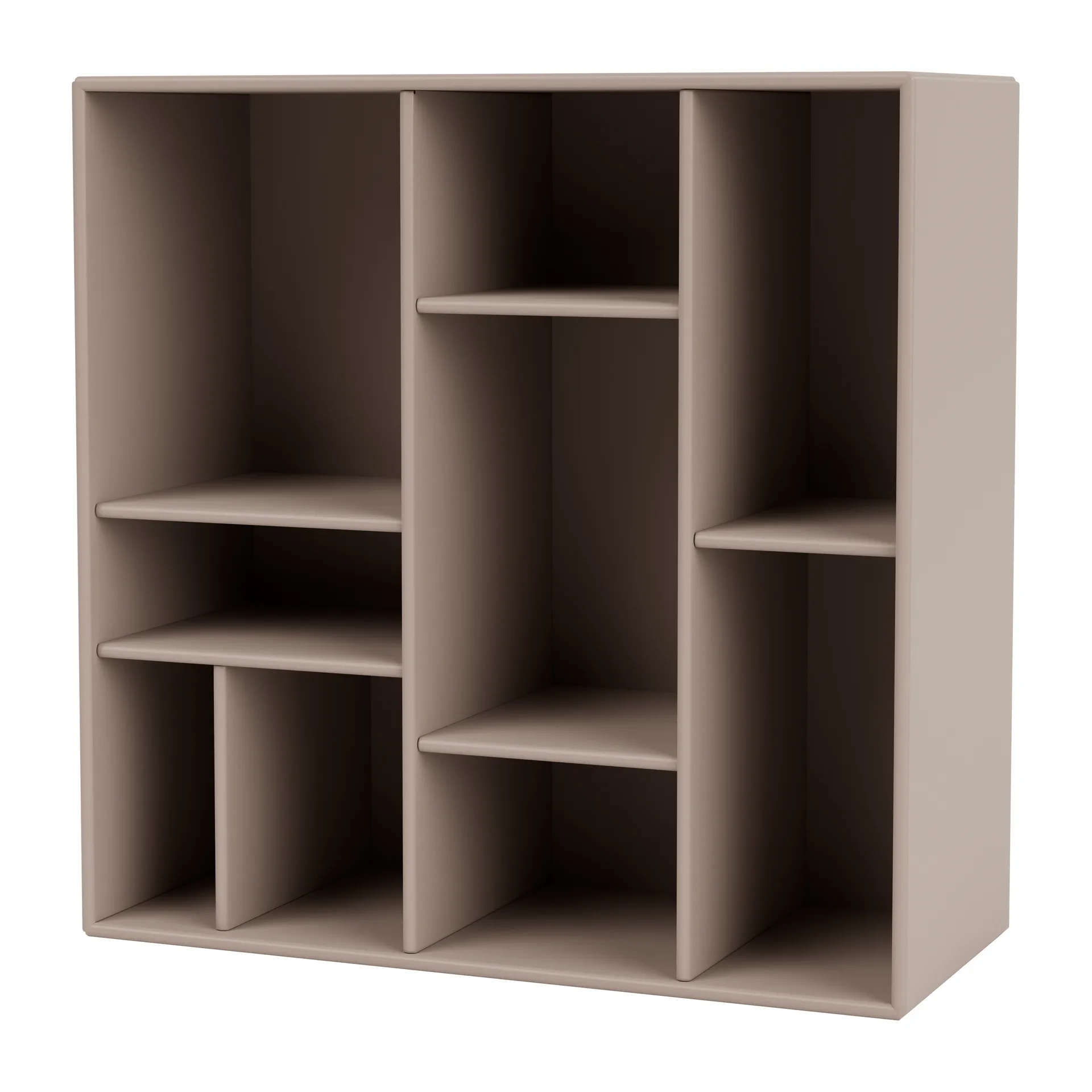 COMPILE dekoratives Wandregal 69,6 x 69,6cm, Mushroom 137 Montana