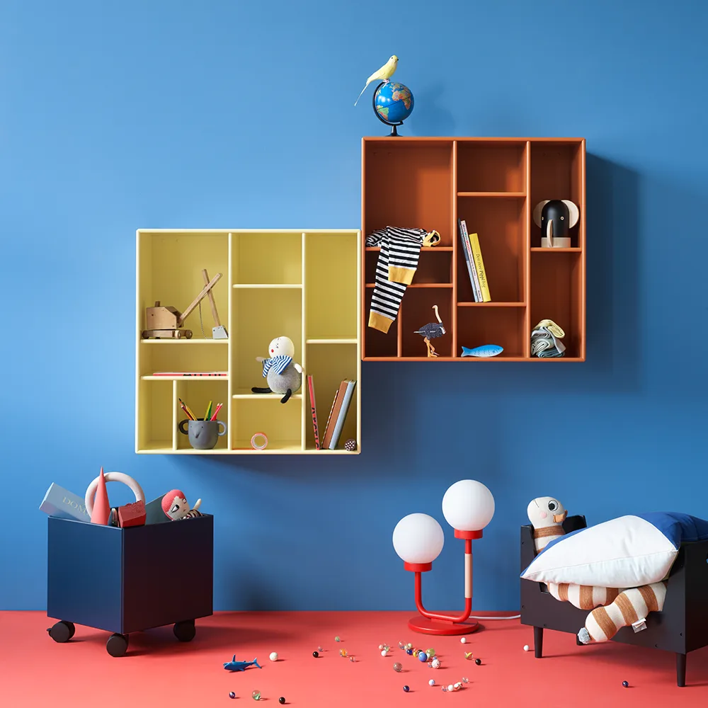 COMPILE dekoratives Wandregal 69,6 x 69,6cm, Oat 158 Montana