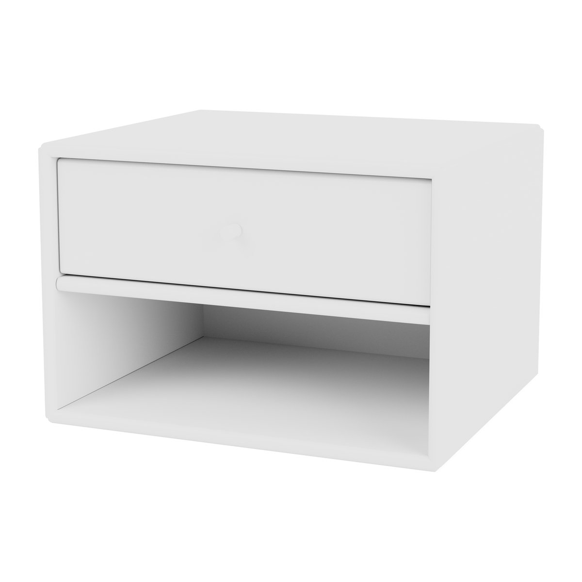 Montana Dash Nachttisch New white, incl. suspension