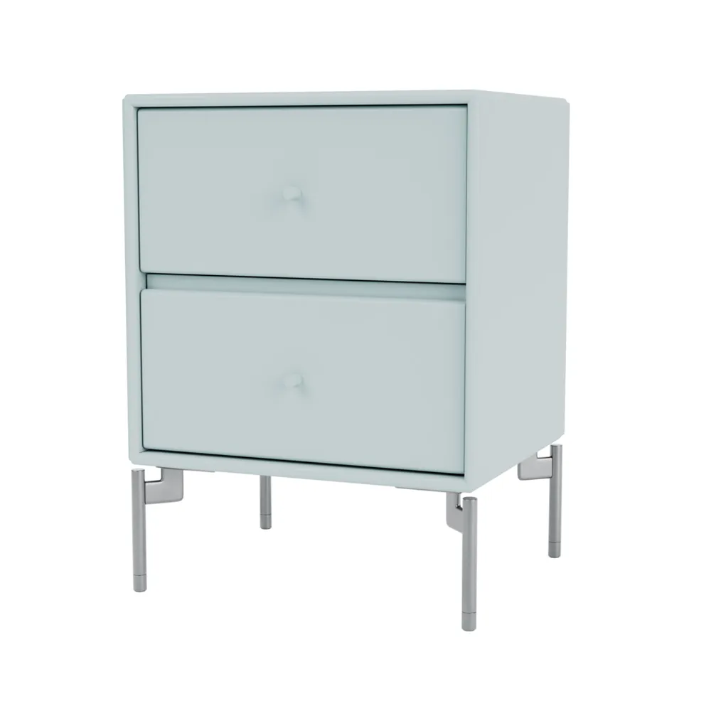 Drift Nachttisch, Flint 148, chrombeine cm Montana