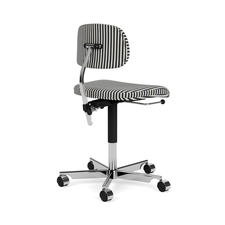 Kevi 2534U Bürostuhl, Stripe-Aluminium Montana