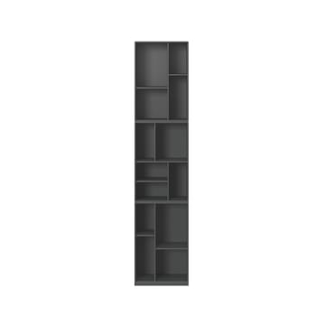 Loom Bücherregal - Anthracite 04 mit 3cm sockel - Montana