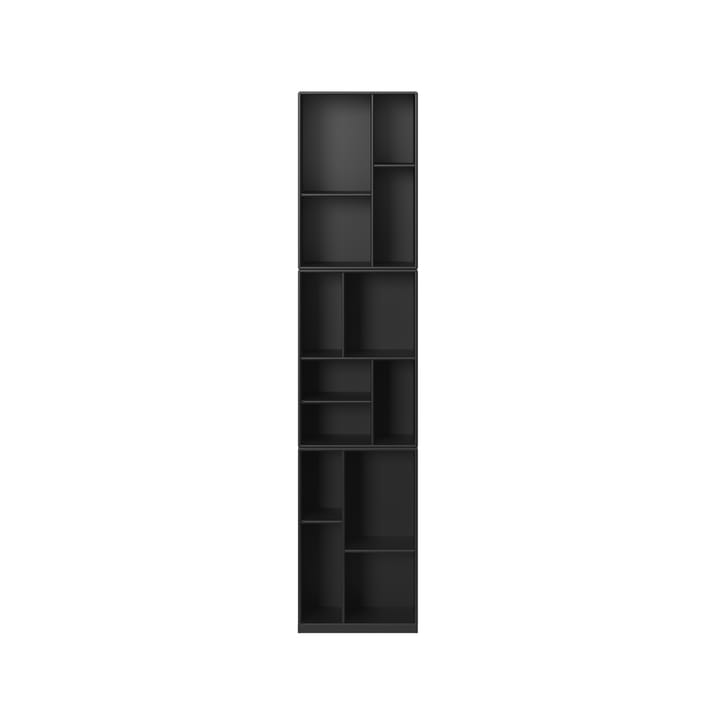 Loom Bücherregal - Black 05, incl. 3cm Sockel - Montana