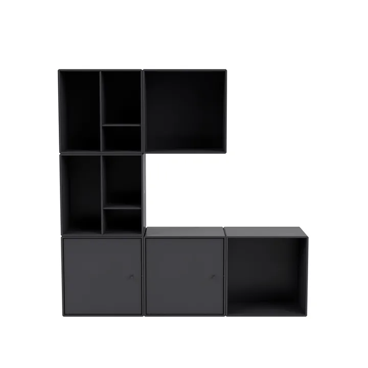 Montana Mini Regalsystem 6x2 Anthracite - Montana