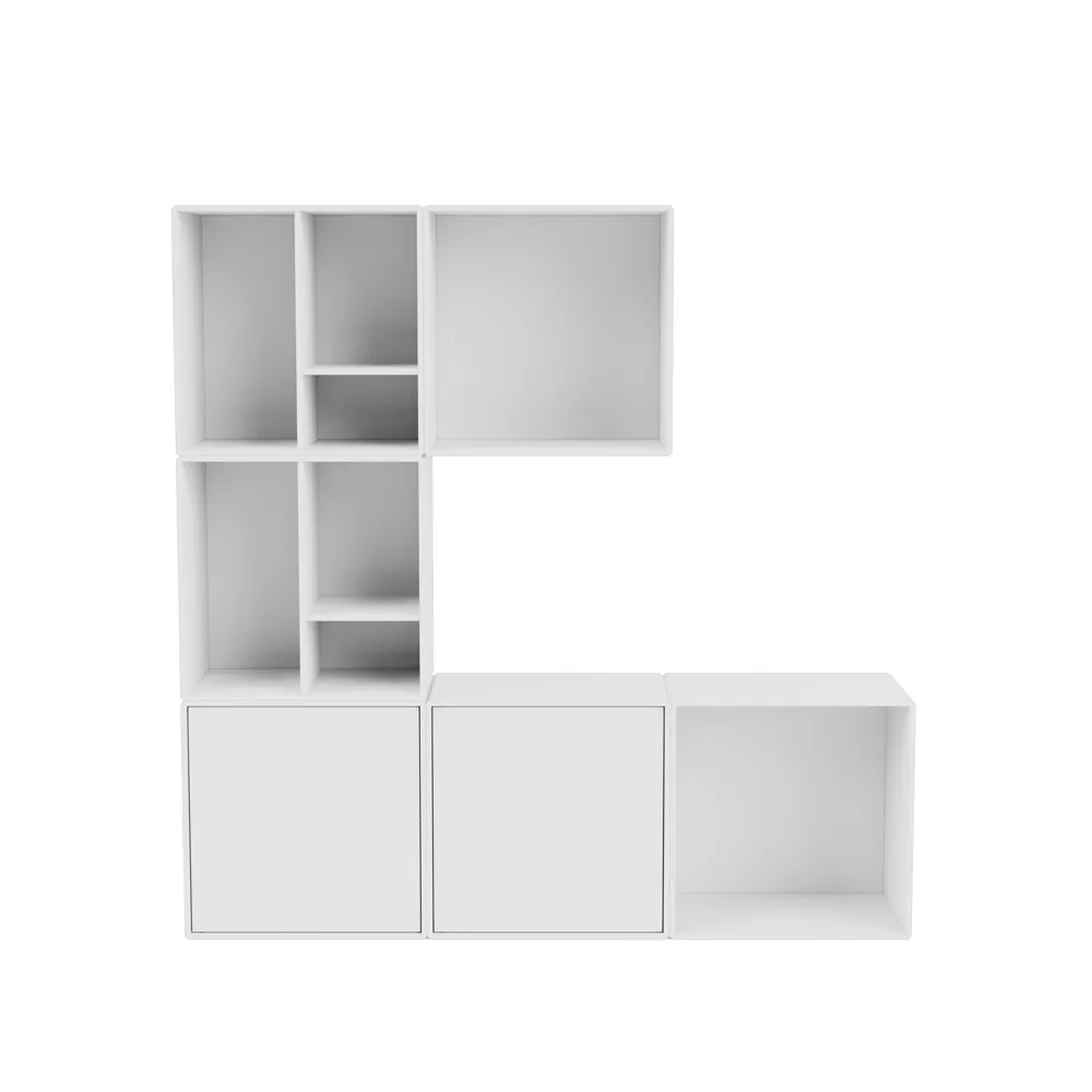 Montana Mini Regalsystem 6x2 New White,  Montana