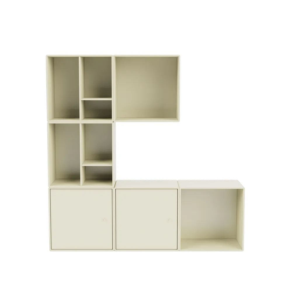 Montana Mini Regalsystem 6x2 Vanilla,  Montana
