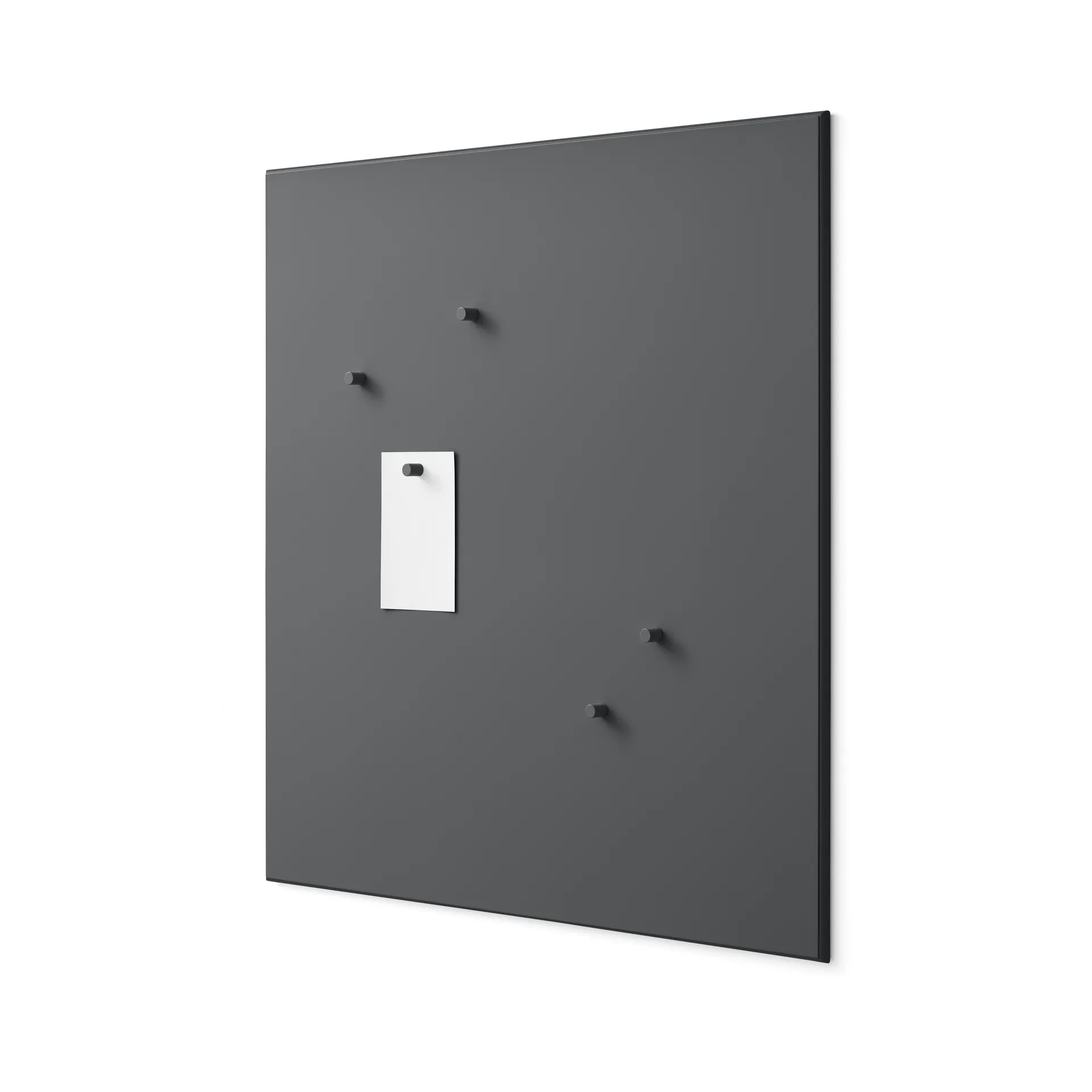 Montana noticeboard Pinnwand 69,6x69,6 cm, Anthracite Montana