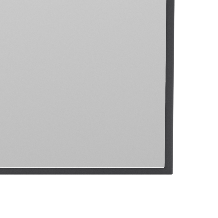 Montana rectangular Spiegel 69,6x105 cm - Anthracite - Montana