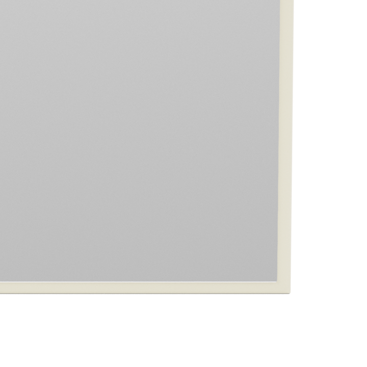 Montana rectangular Spiegel 69,6x138 cm - Vanilla - Montana